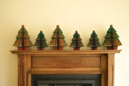 Christmas Tree Honeycomb Paper Decoration