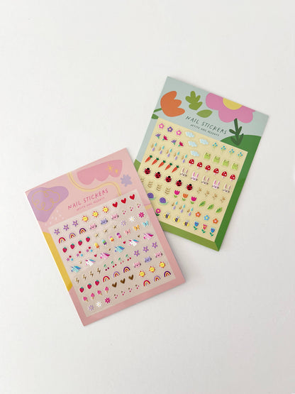 Garden Charms Petite Nail Stickers Sheet
