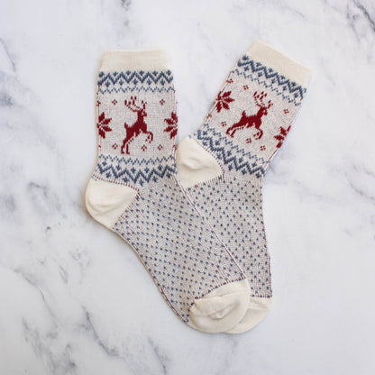 Christmas Deer Socks