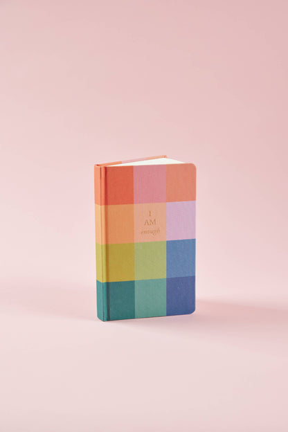 Rainbow Check Notebook