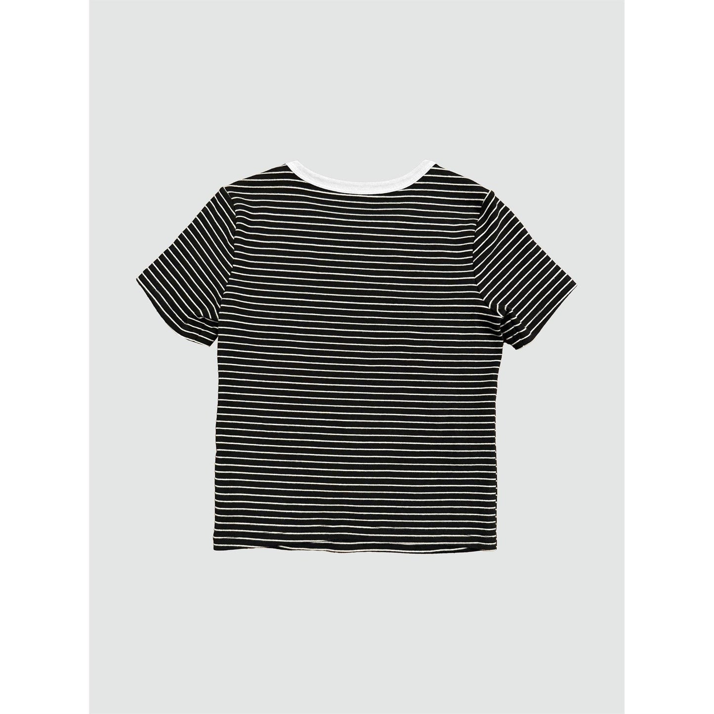 STRIPED COTTON TEE