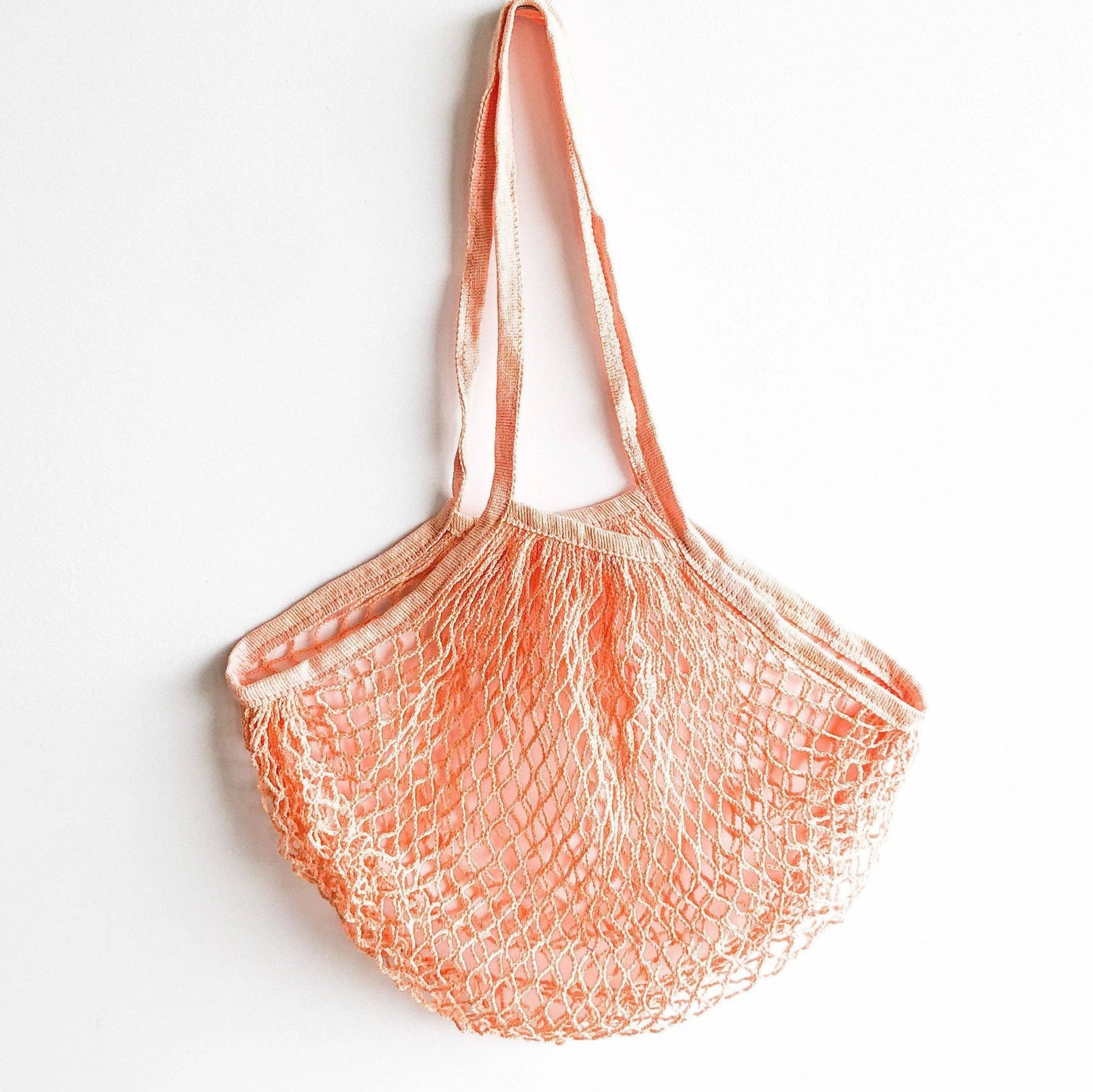 Reusable Organic Cotton Mesh Bag (Long Handle)