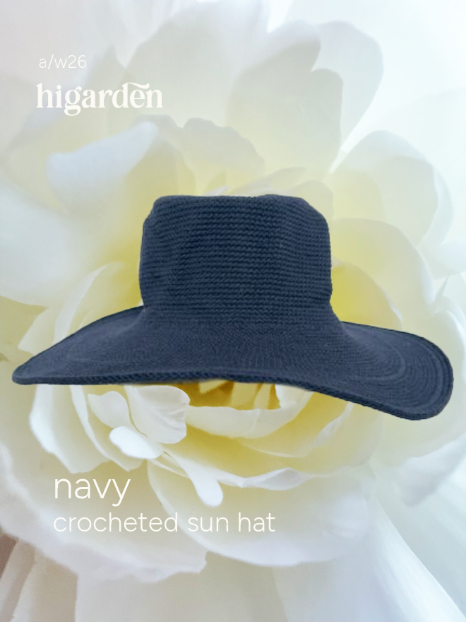 100% Cotton Wide Brim Sun Hat