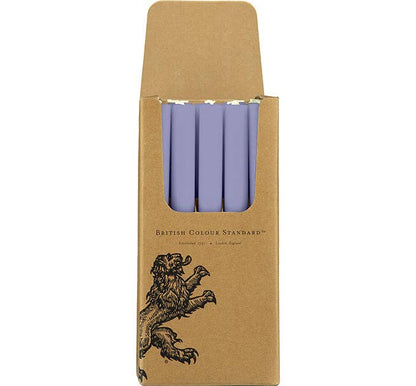 British Colour Standard Verbena Mauve Dinner Candle