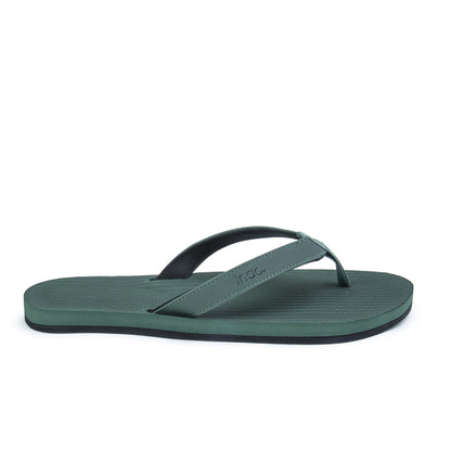 Men's Leaf Green Flip Flops