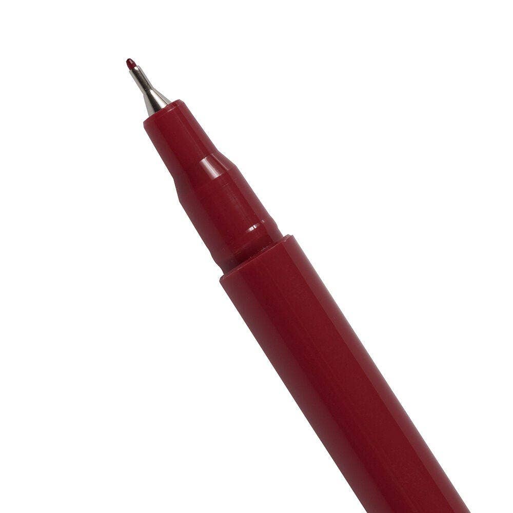 JAM Paper Le Pen Burgundy Ultra Fine Tip 2 Pack
