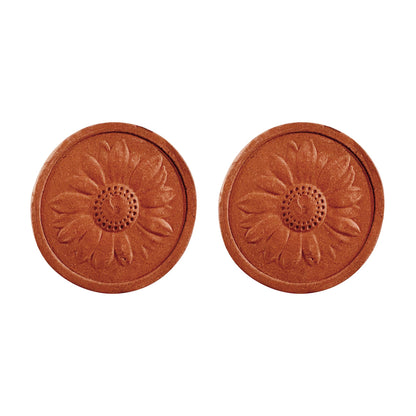 Terracotta Brown Sugar Keeper Sunflower Set