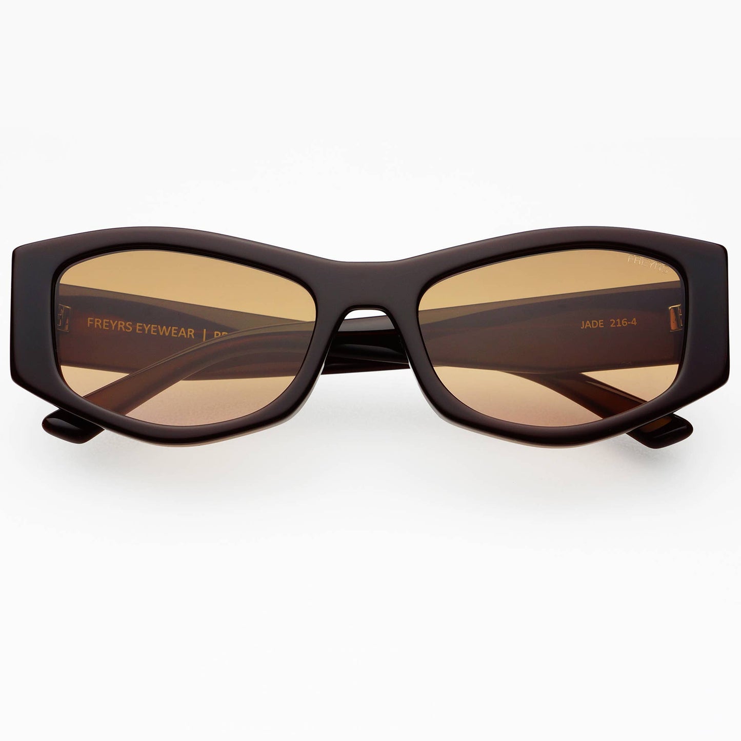 Jade Cat Eye Acetate Sunglasses 100% UV Protection