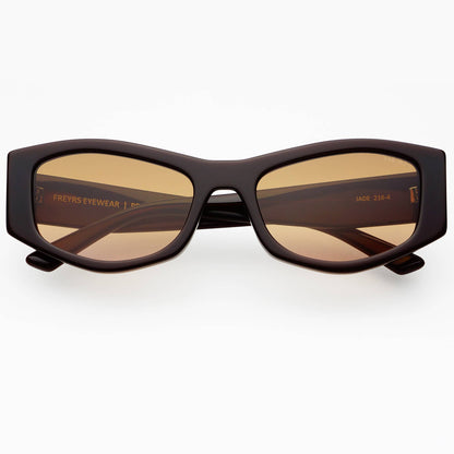 Jade Cat Eye Acetate Sunglasses 100% UV Protection
