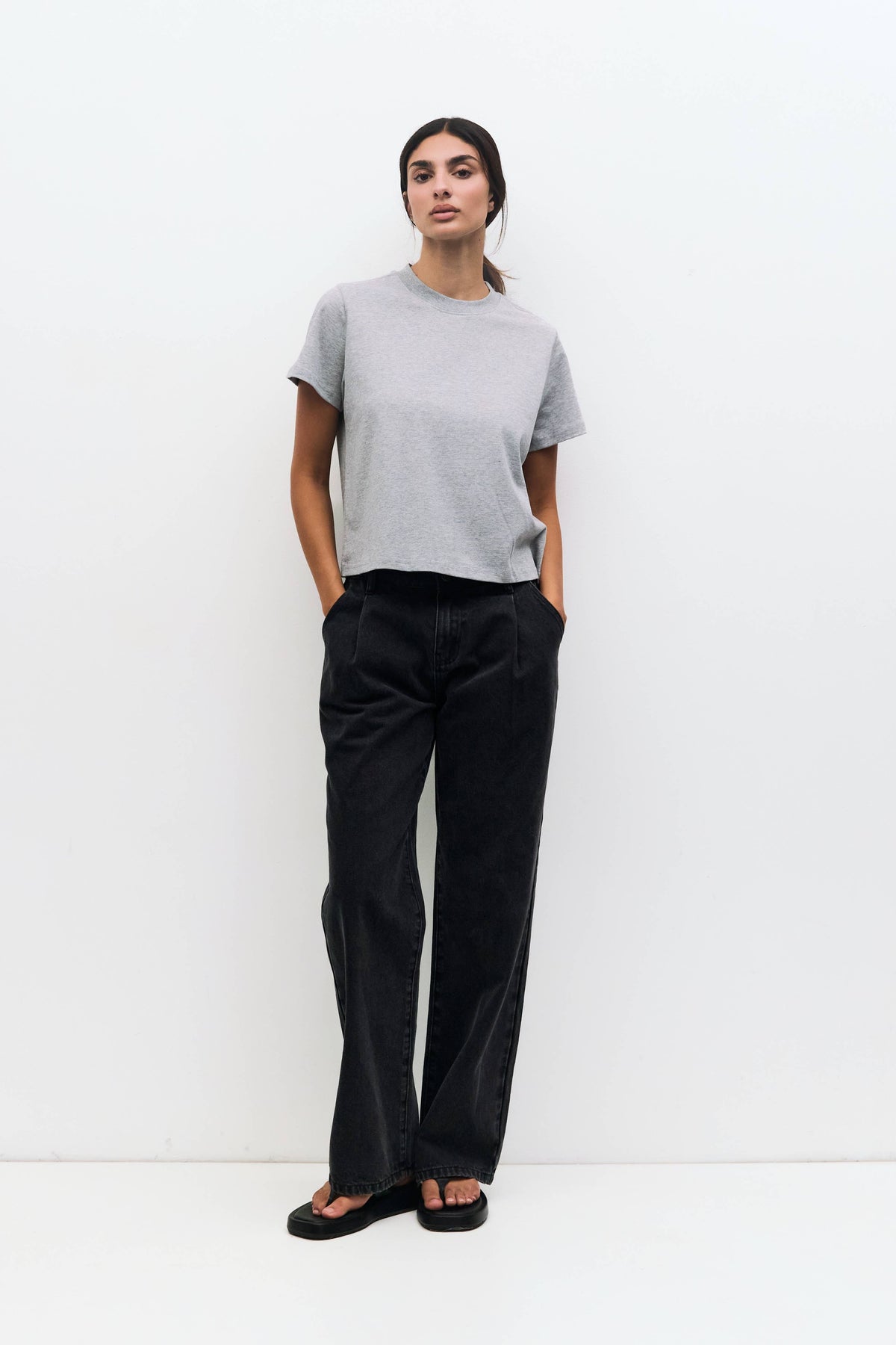 The Lanie Heavyweight Cotton T-Shirt