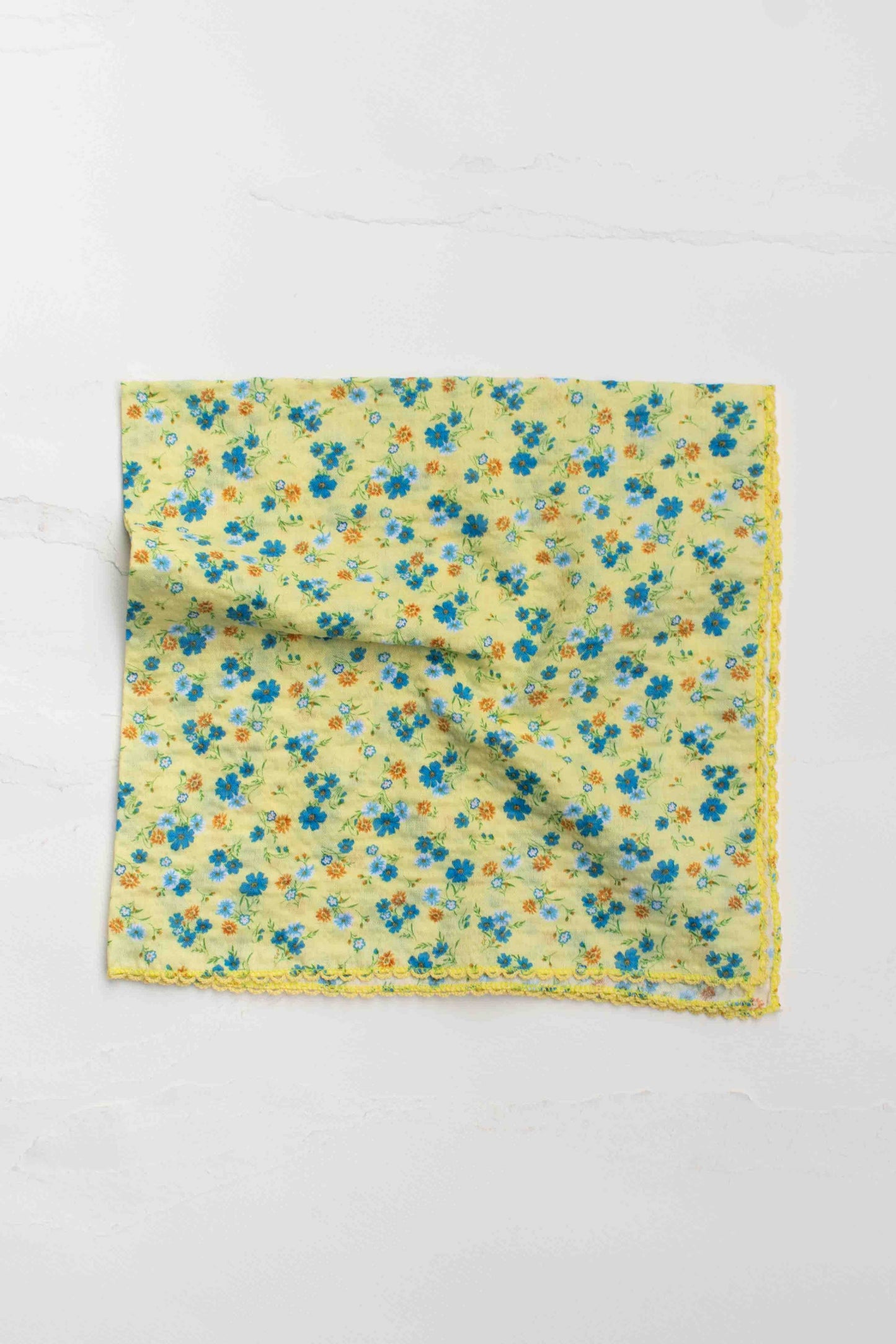 Vintage Floral Scarf