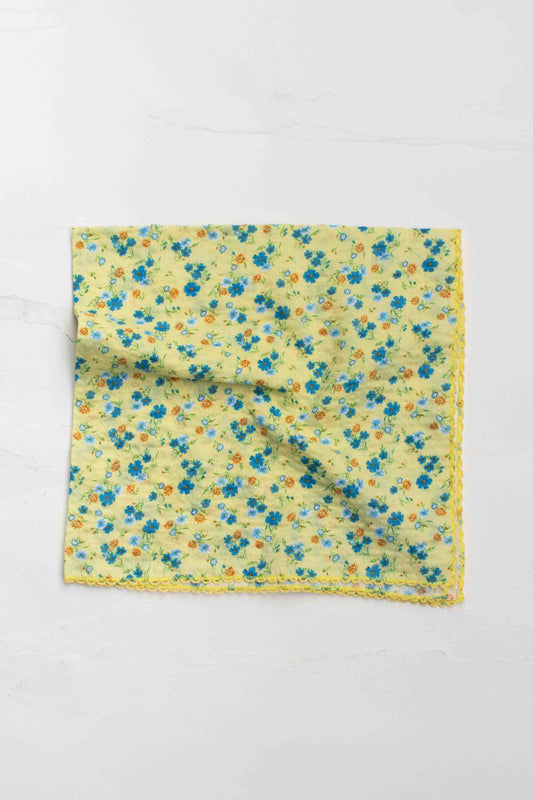 Vintage Floral Scarf