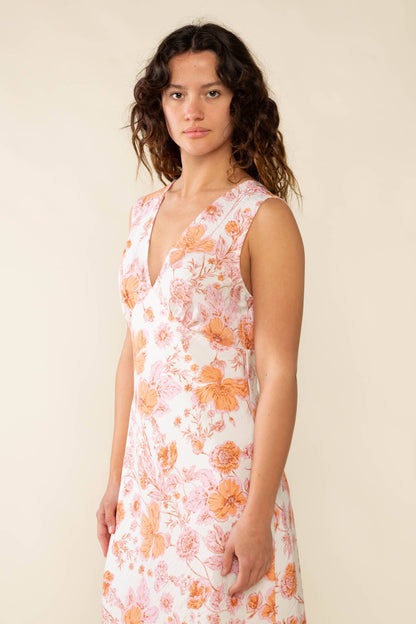Clara Bias Midi Dress
