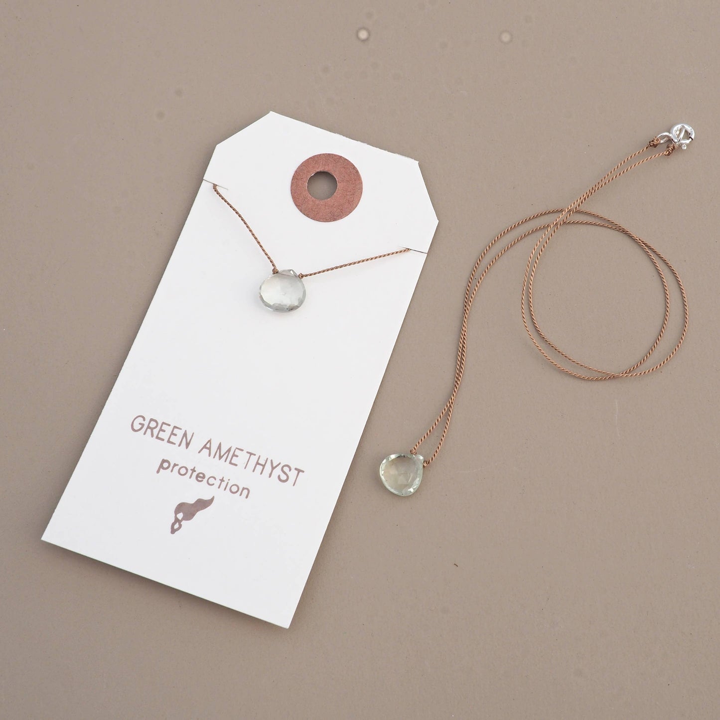 Delicate Teardrop Pendant Necklace