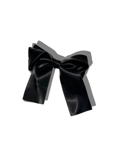 Handmade Satin Hair Bow Clip