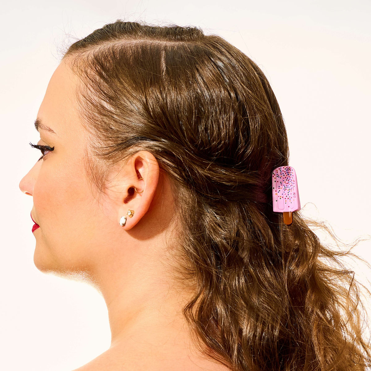 Mini Popsicle Acetate Hair Claw Clip