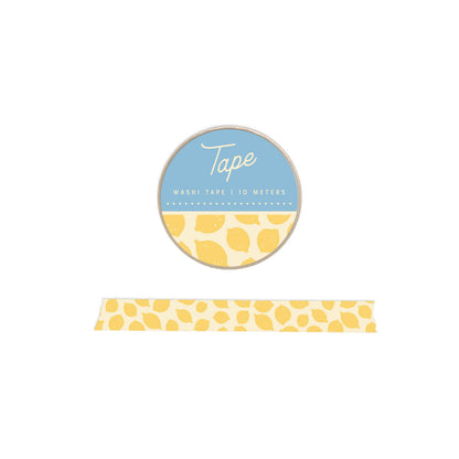 Lemon Pattern Washi Tape