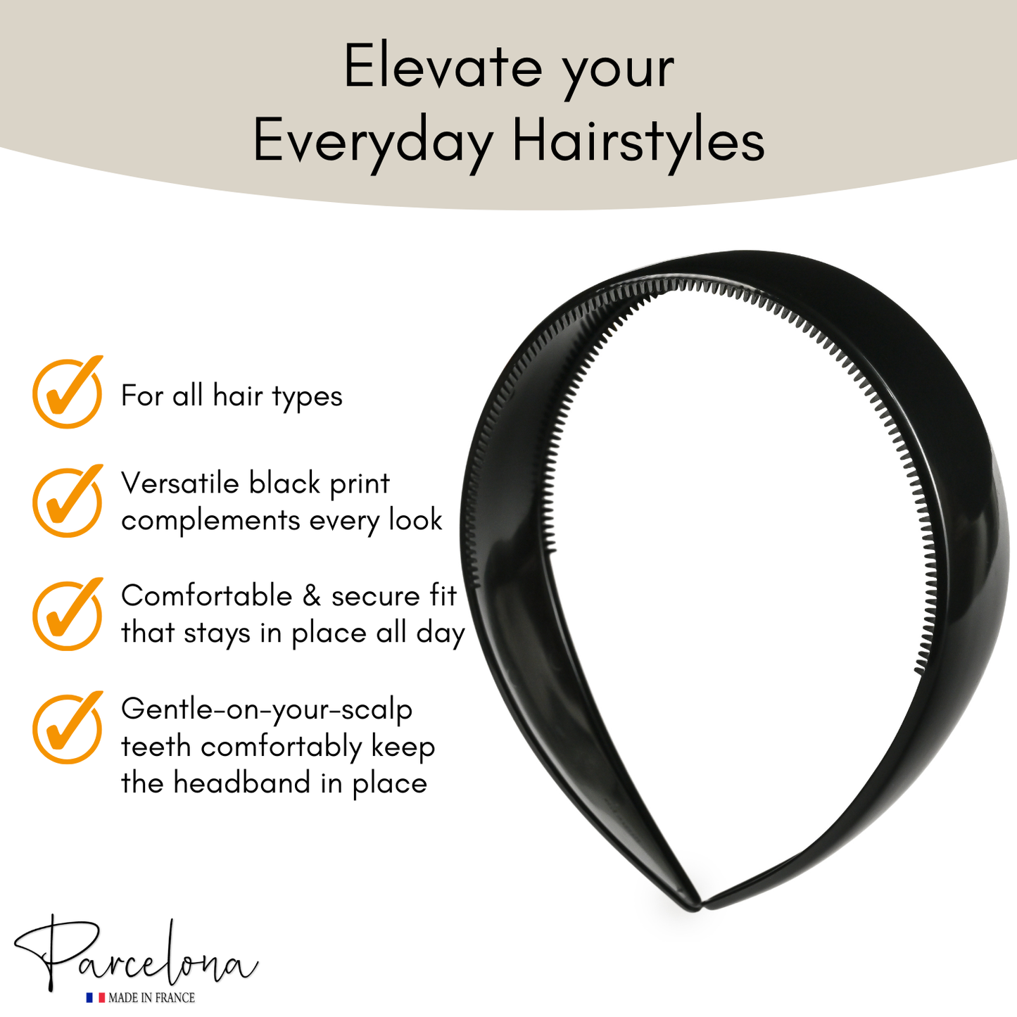 Extra Wide French Headband