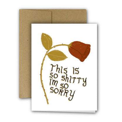 This Is So Shitty Empathy Greeting Card