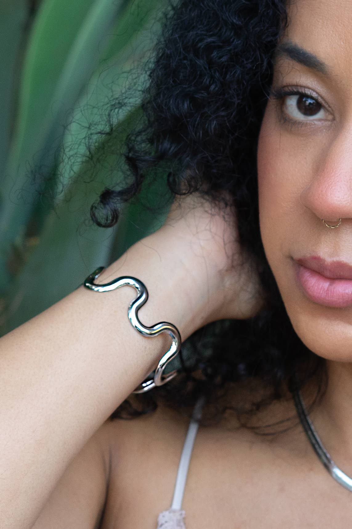 Waterproof Stainless Steel Cuff Bracelet