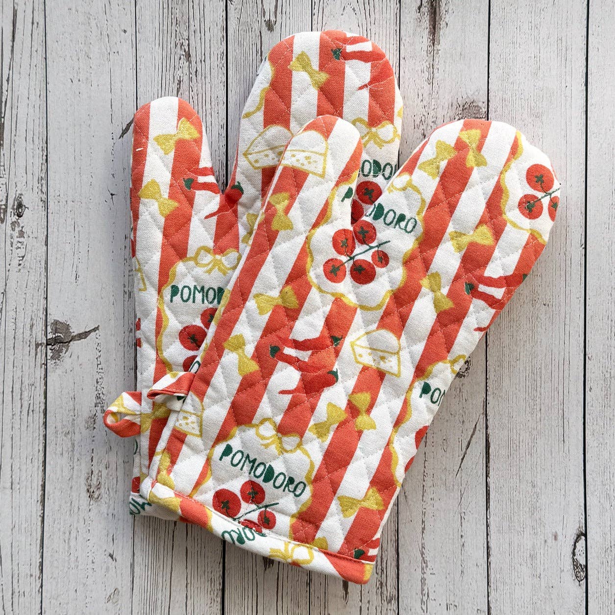 Pasta Pomodoro Cotton Oven Mitt