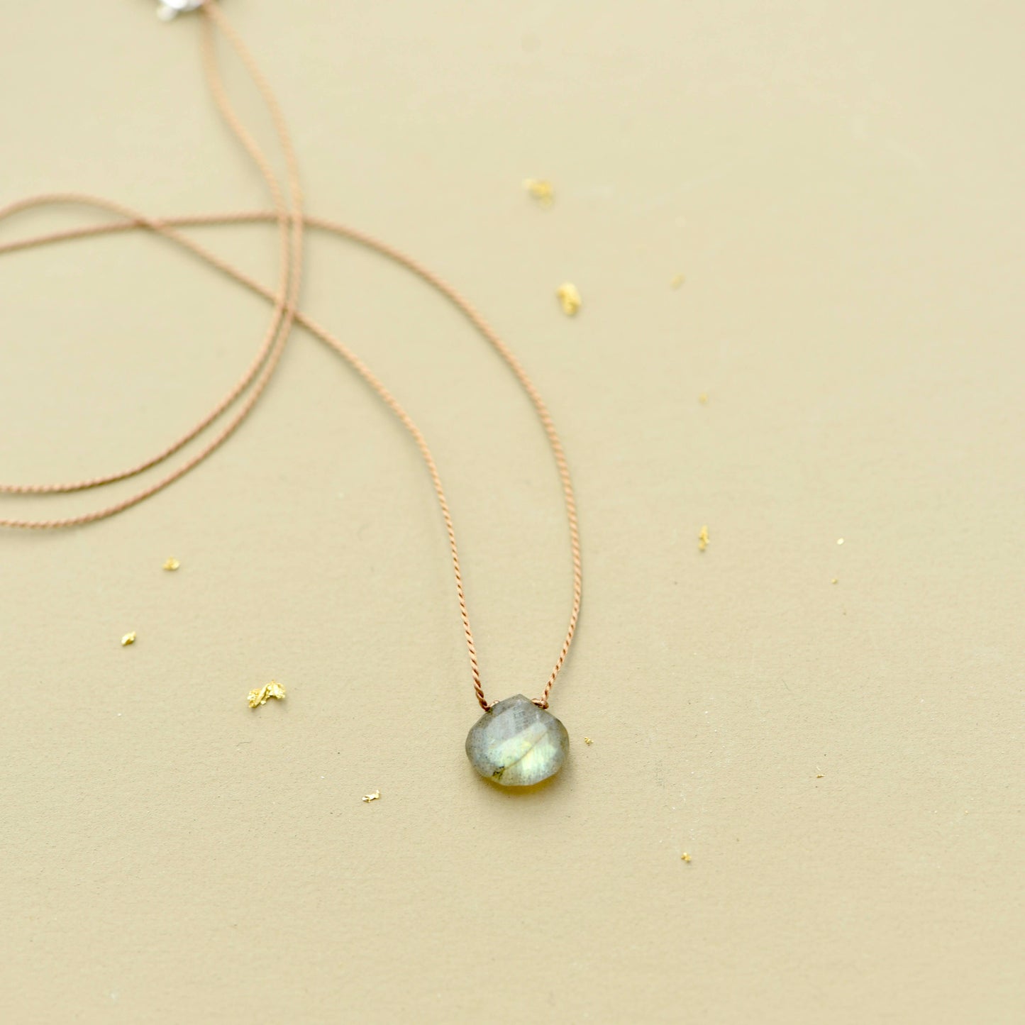 Delicate Teardrop Pendant Necklace