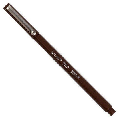 JAM Paper Le Pen Brown Ultra Fine Tip 2 Pack