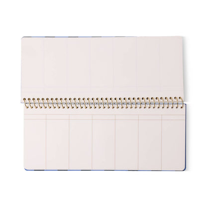 Weekly Planner Pad - Blue & Navy