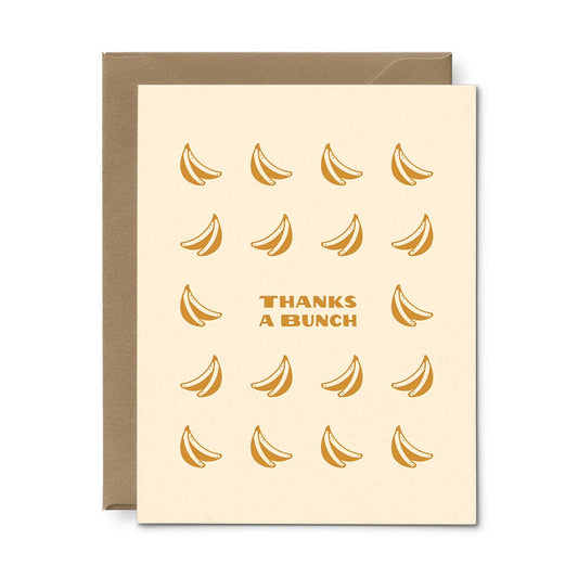 Thanks A Bunch Greeting Card