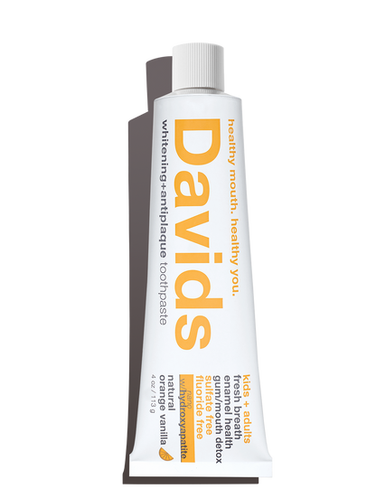Davids toothpaste  /  orange vanilla