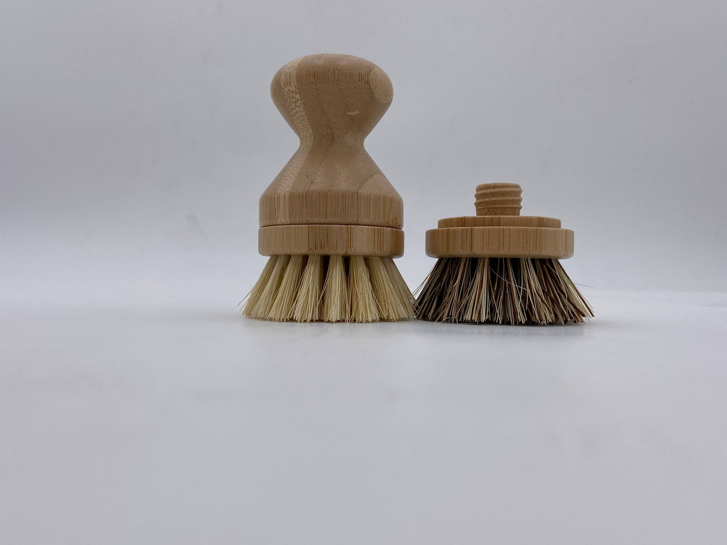 Bamboo Soft Bristle Pot Scrubber