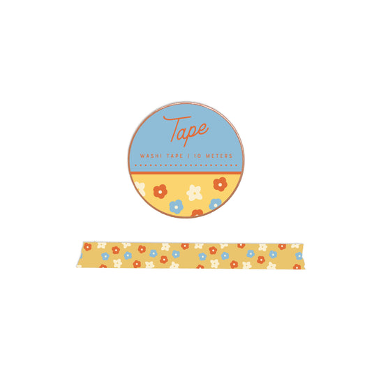Flower Pattern Washi Tape
