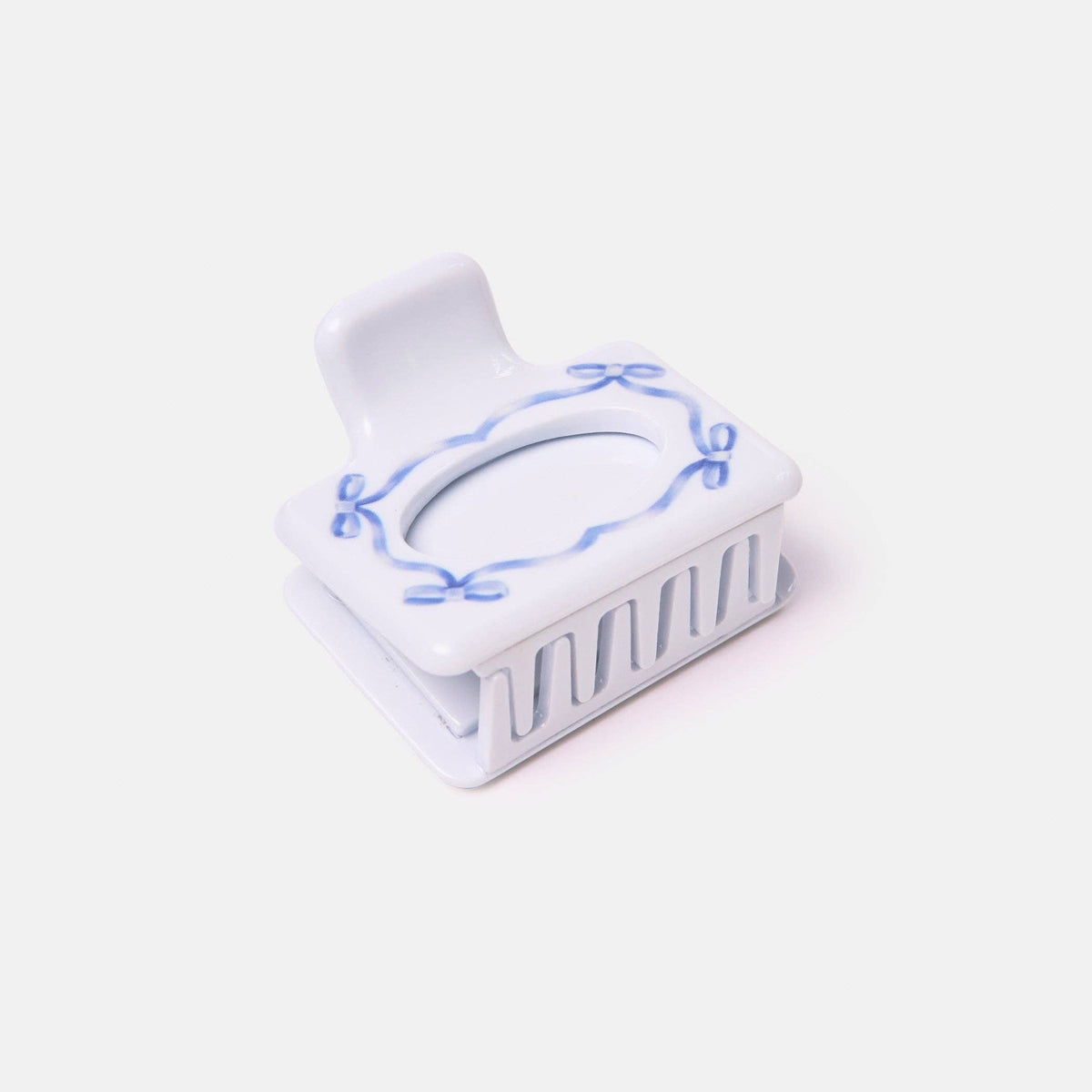Frame Claw Hair Clip in Heirloom Blue