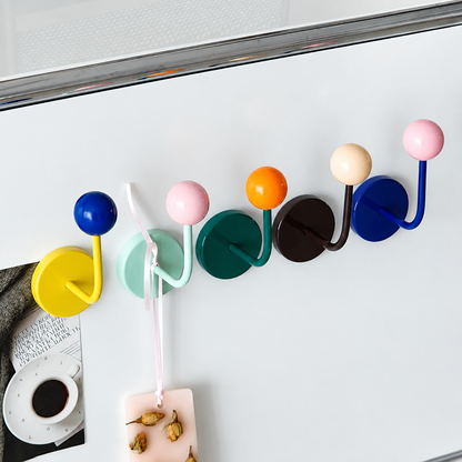 Color Block Magnetic Wall Hook