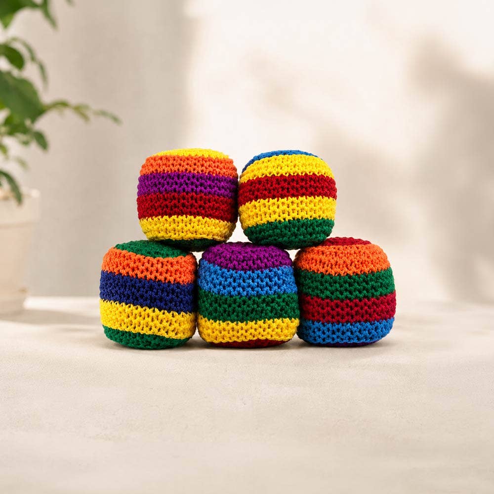 Crochet Hacky Sack Toy Balls