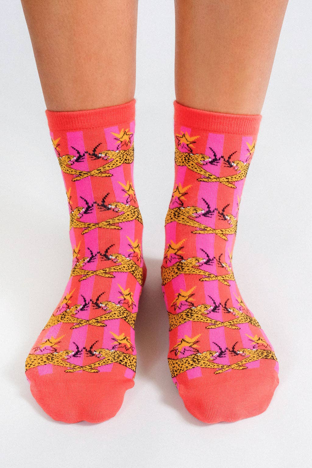 Cheetahs Knit Ankle Sock by MŪR