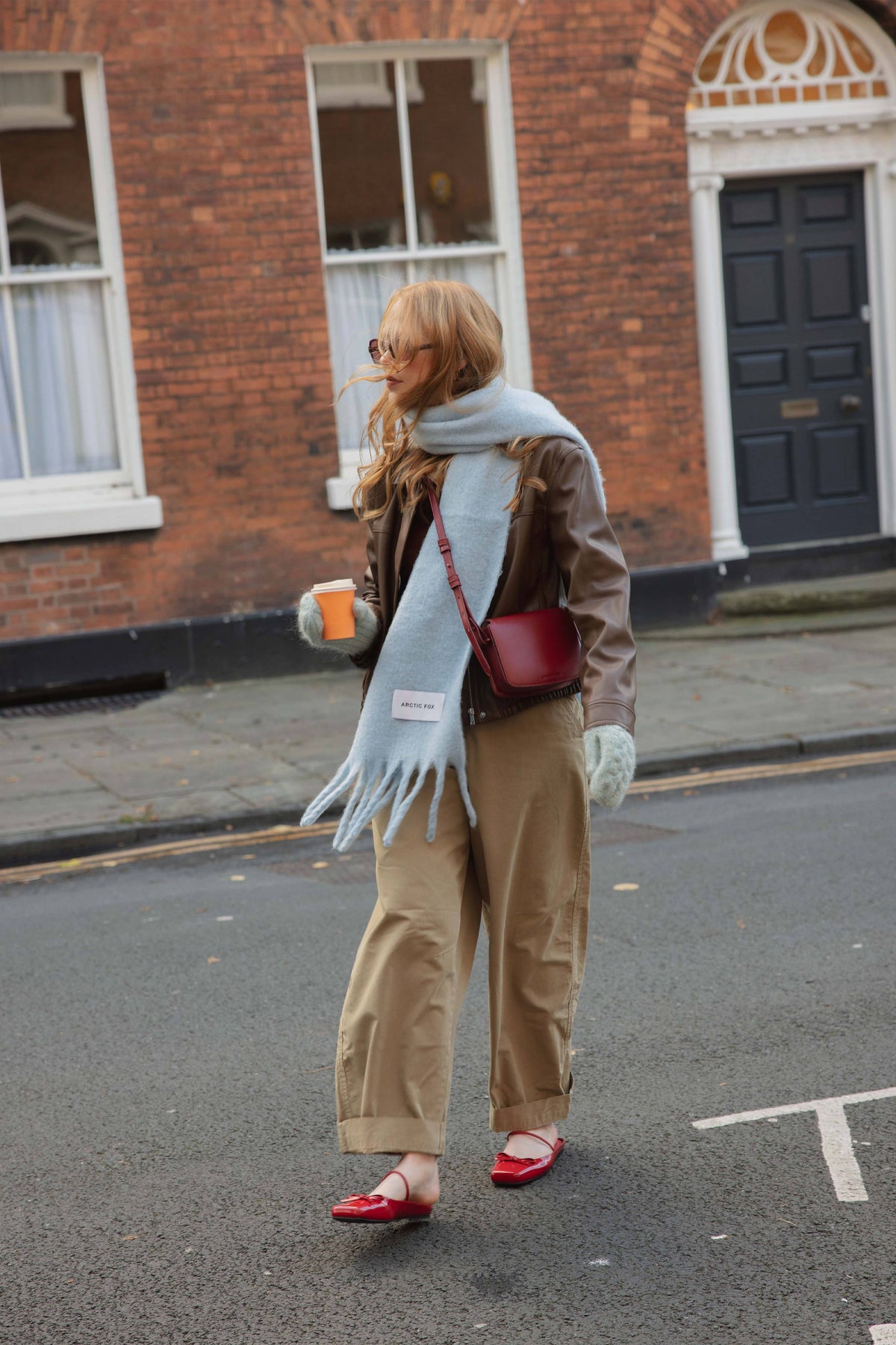 Glacier Blue Stockholm Recycled Winter Scarf