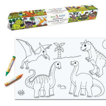 Dinosaur Coloring Scroll