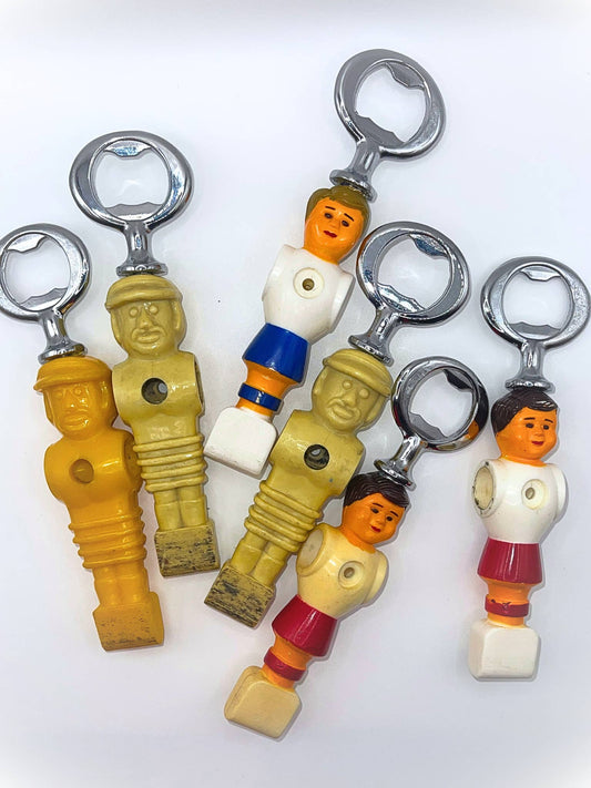 Vintage Foosball Player Bottle Opener