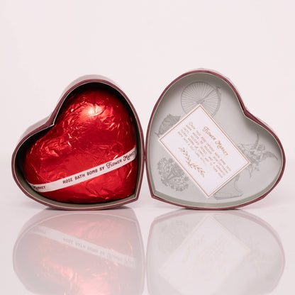 Heart-shaped Rose Bath Bomb