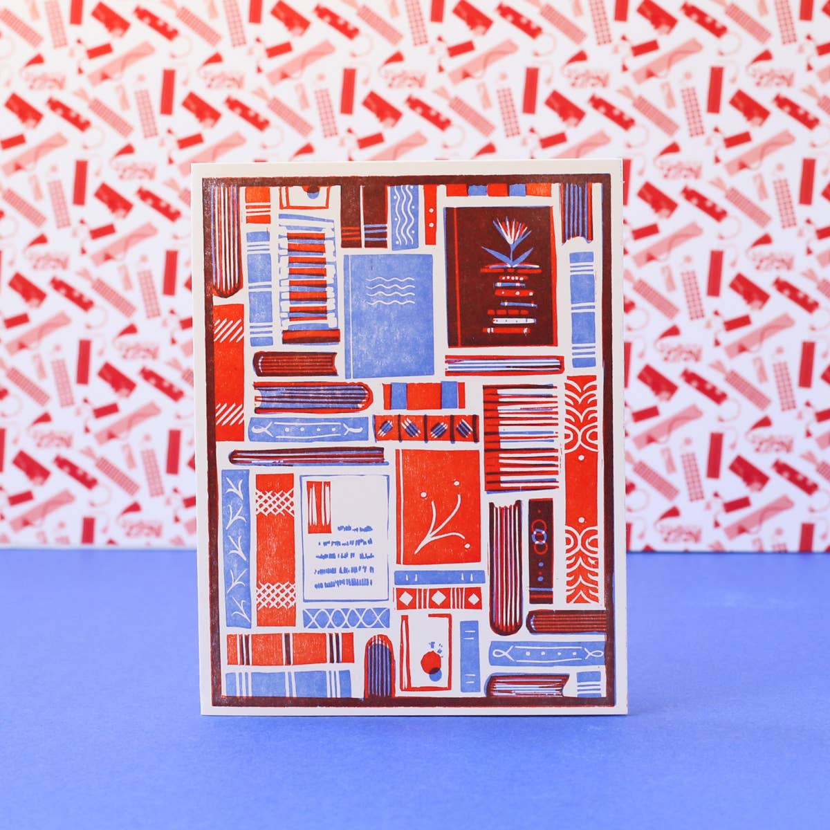 Book Lovers Letterpress Cards Set