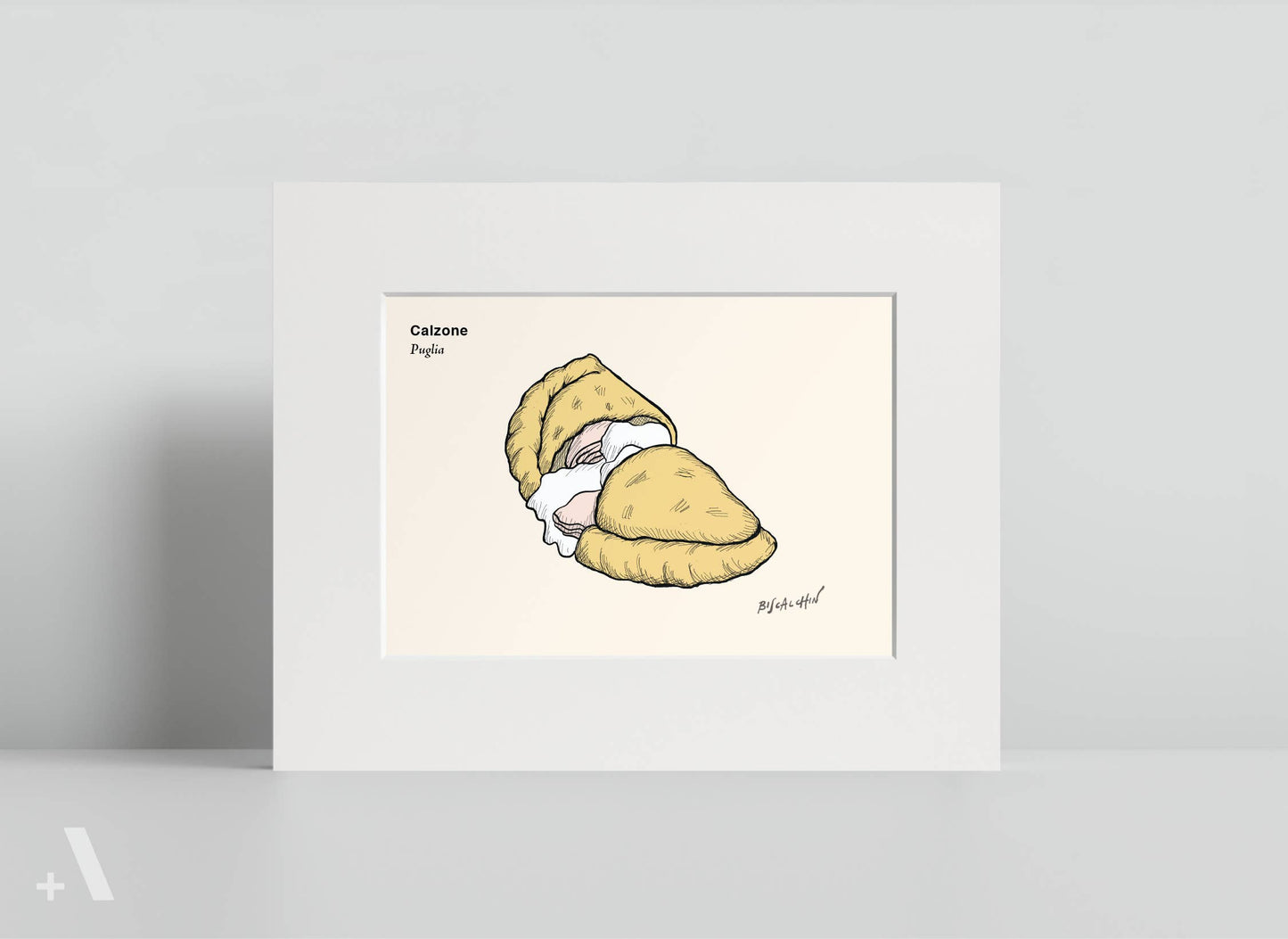 Pizzas of Italy Illustrated Art Print