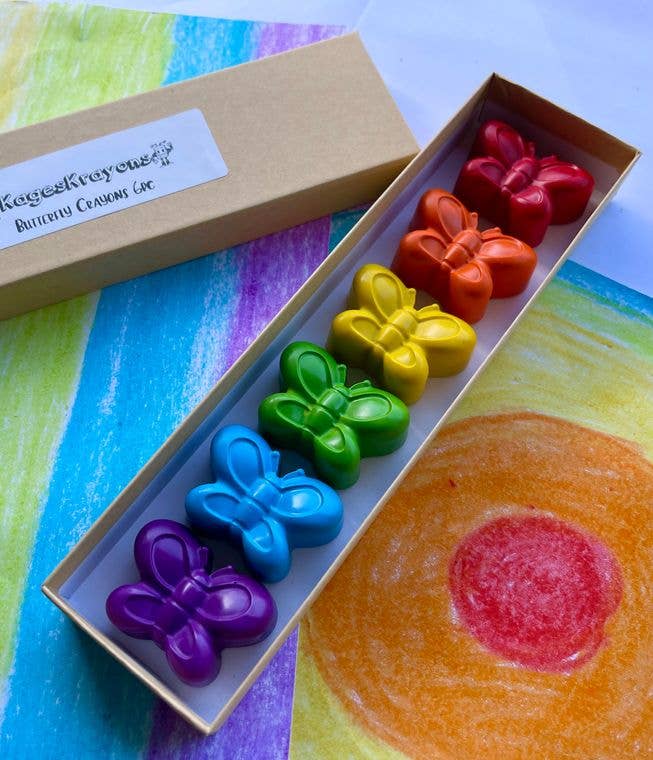 Butterfly Crayon Box Set