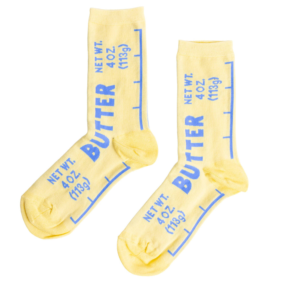 Butter Stick Crew Socks in Soft Combed Cotton