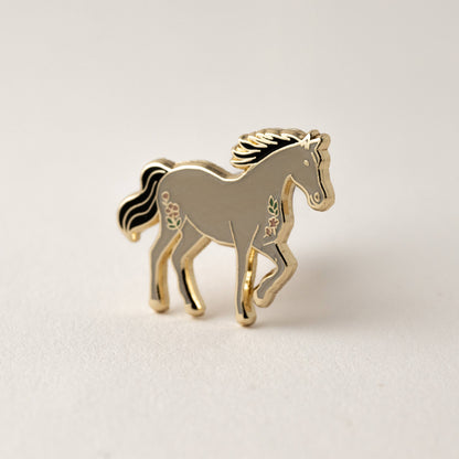 Horse Hard Enamel Lapel Pin Western