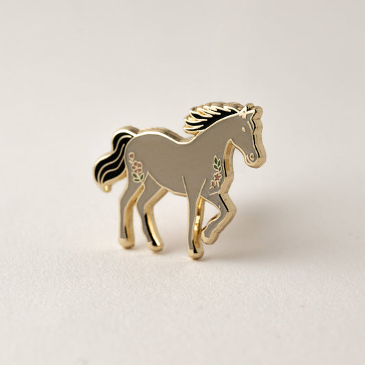 Horse Hard Enamel Lapel Pin Western