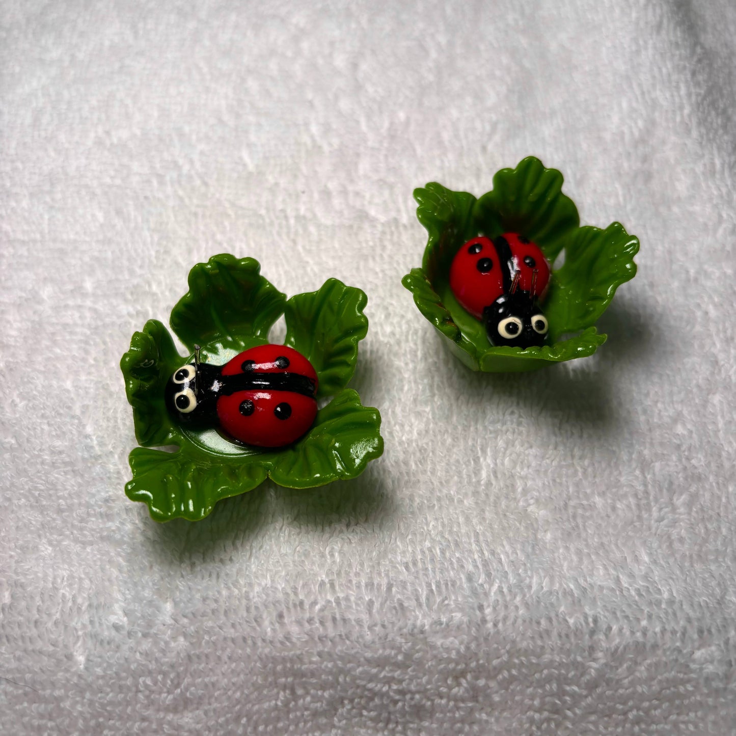 Handmade Ladybug Magnet
