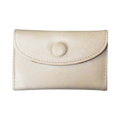 Mini Leather Jewelry Roll Organizer for Travel
