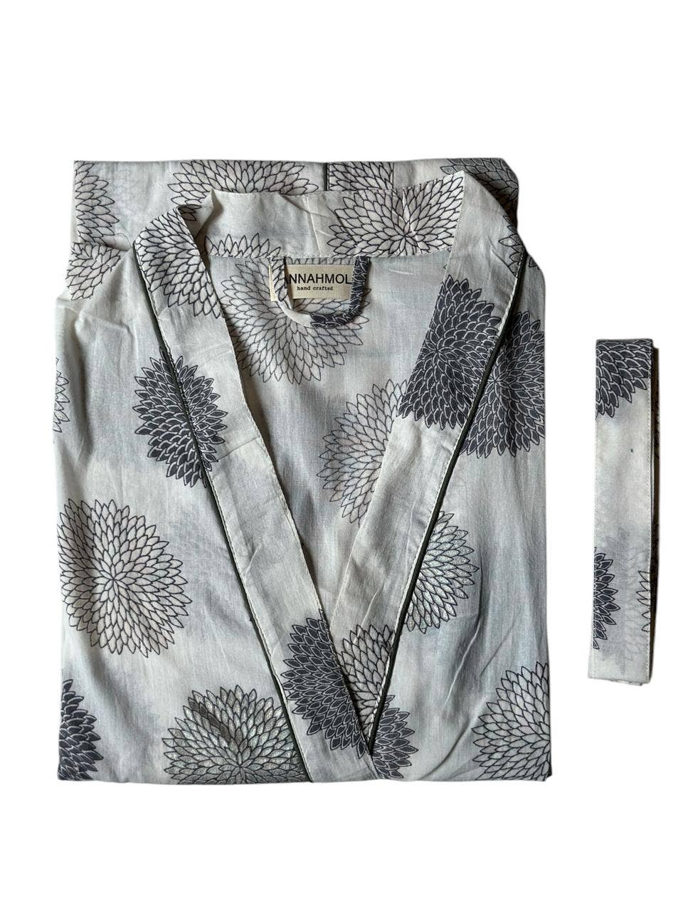 Soft Pure Cotton Kimono Robe