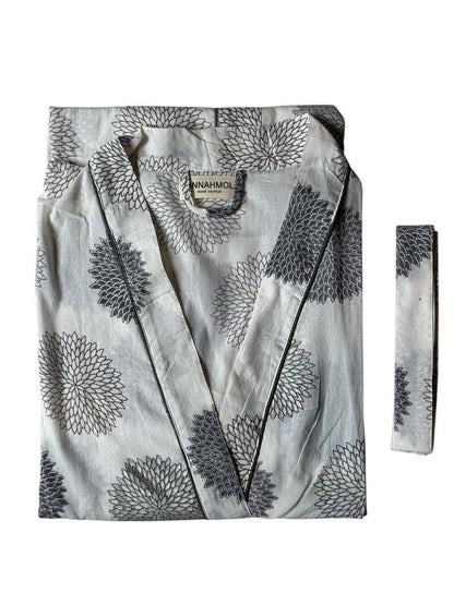 Soft Pure Cotton Kimono Robe
